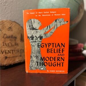Vintage Book - Egyptian Belief and Modern Thought